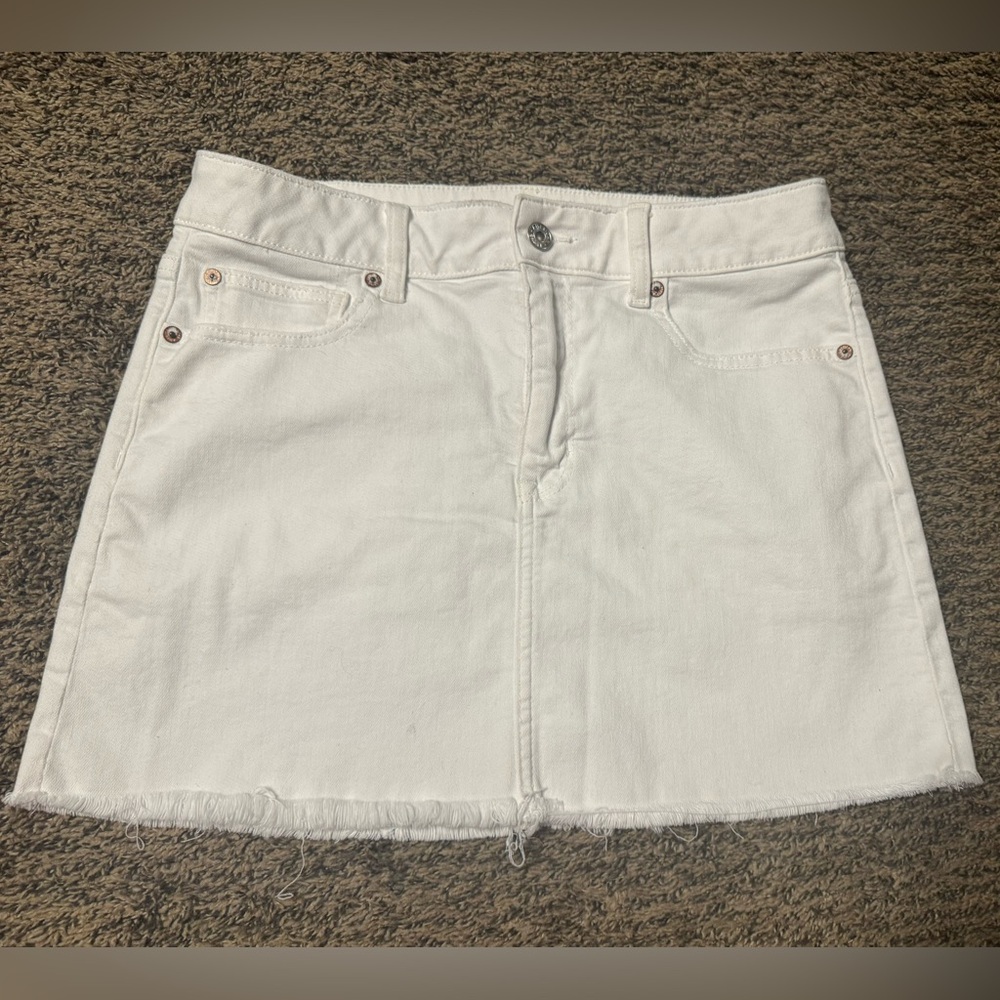American Eagle White Jean skirt brand new without tags